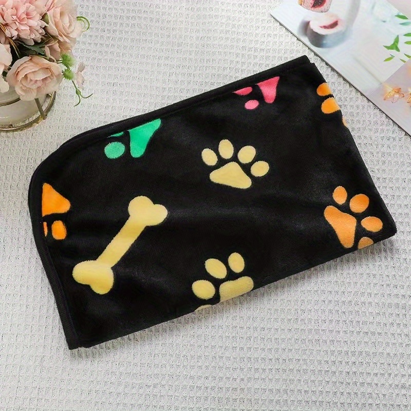  Animal Paw Footprint Bone Hanging Toiletry Bag for