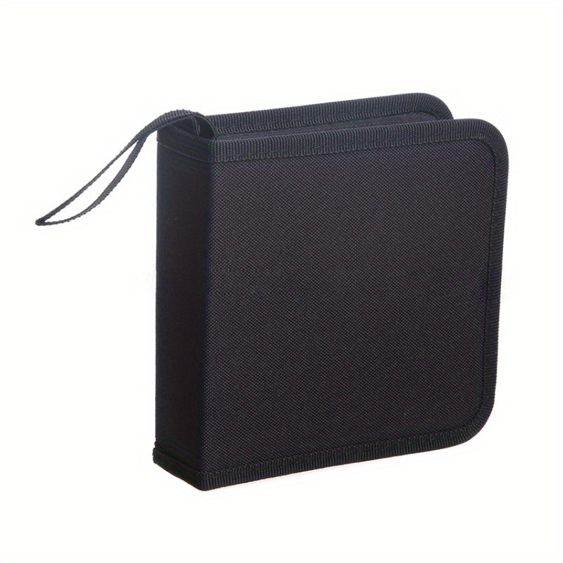 Cd/dvd Case Holder Portable Wallet Disc Storage Binder Car Temu