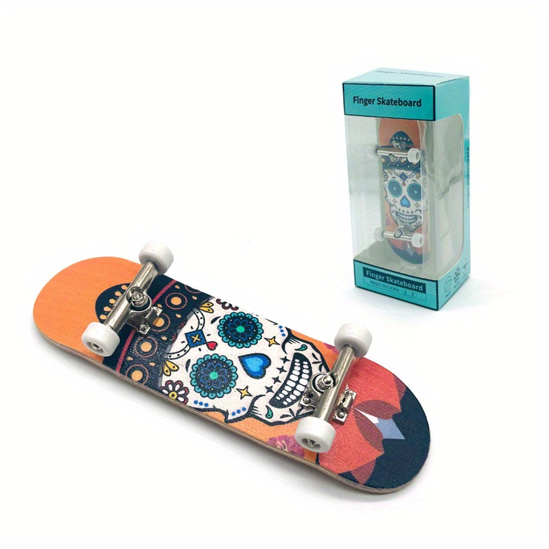 Original tecnologia deck dedo skate brinquedos para meninos fingerboard  profesional mini skate 4 rodas da criança scooter interior esporte