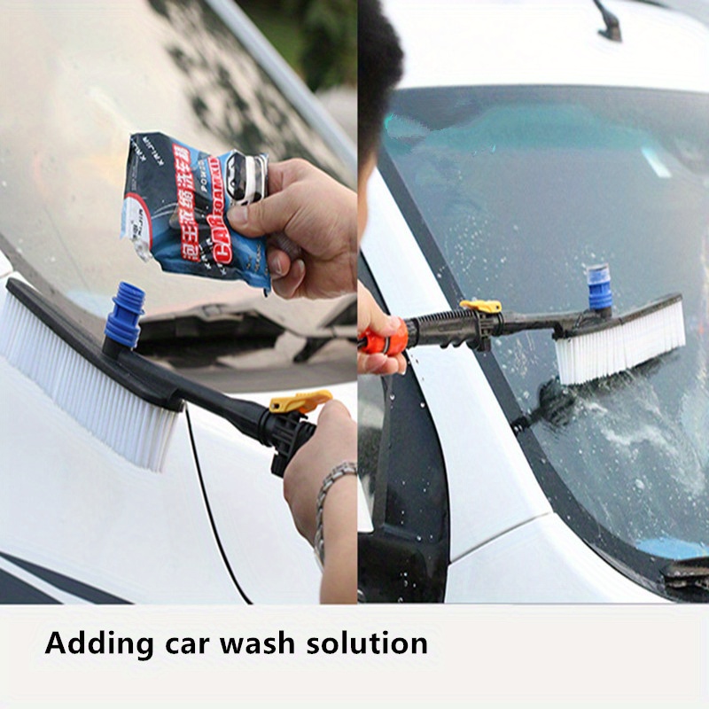 New Multifunctional Car Wash Brush Foam Tool Garden - Temu