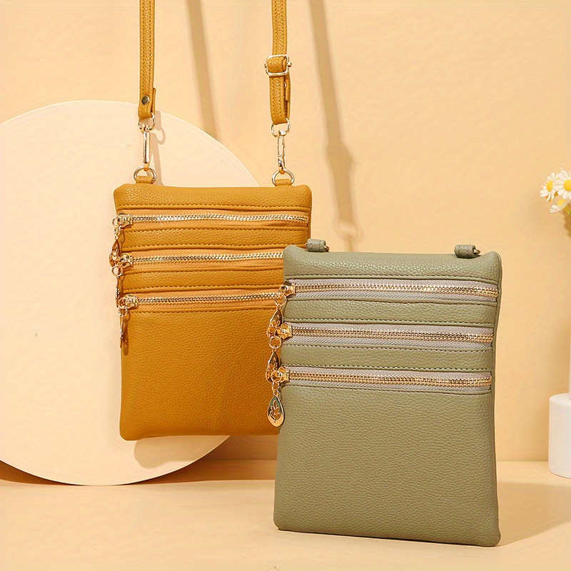 Rachele | Women's crossbody bag in leather color natural