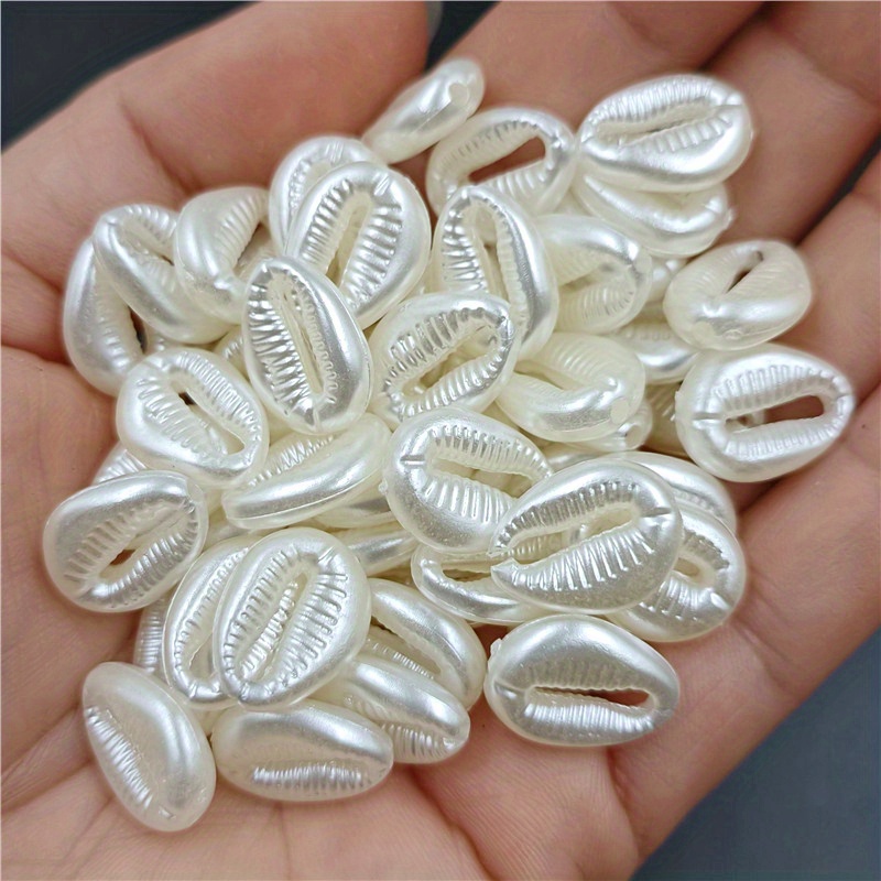 10x10mm Cross Seashell Beads White Cross Beads Loose Spacer Beads For DIY  Jewelry Making