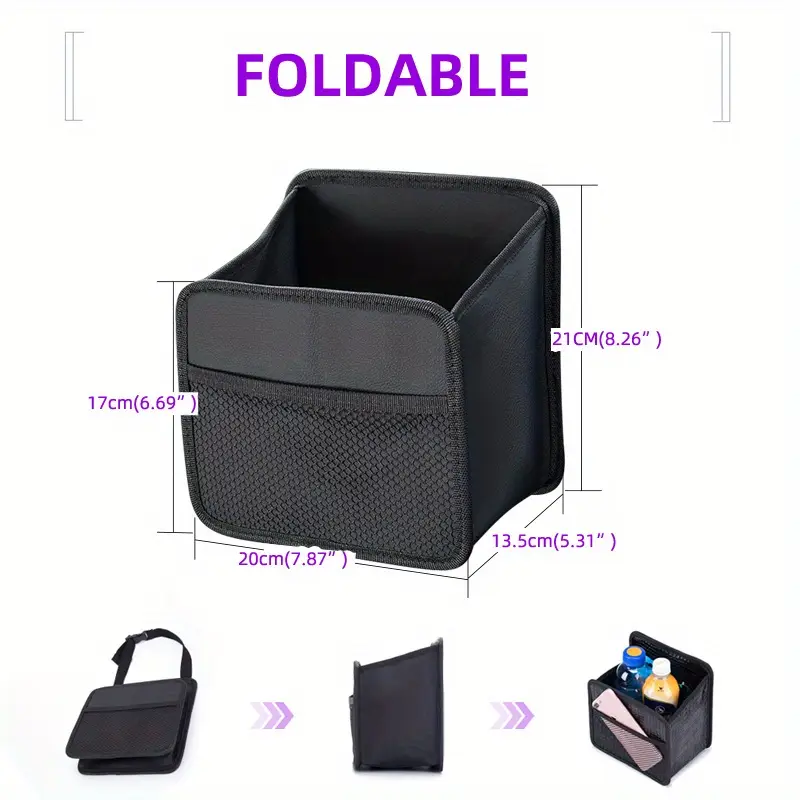 car foldable water cup holder multi functional drink kettle fixed bracket for milk tea cup holder minivan supplies car storage box multi function Product details 1