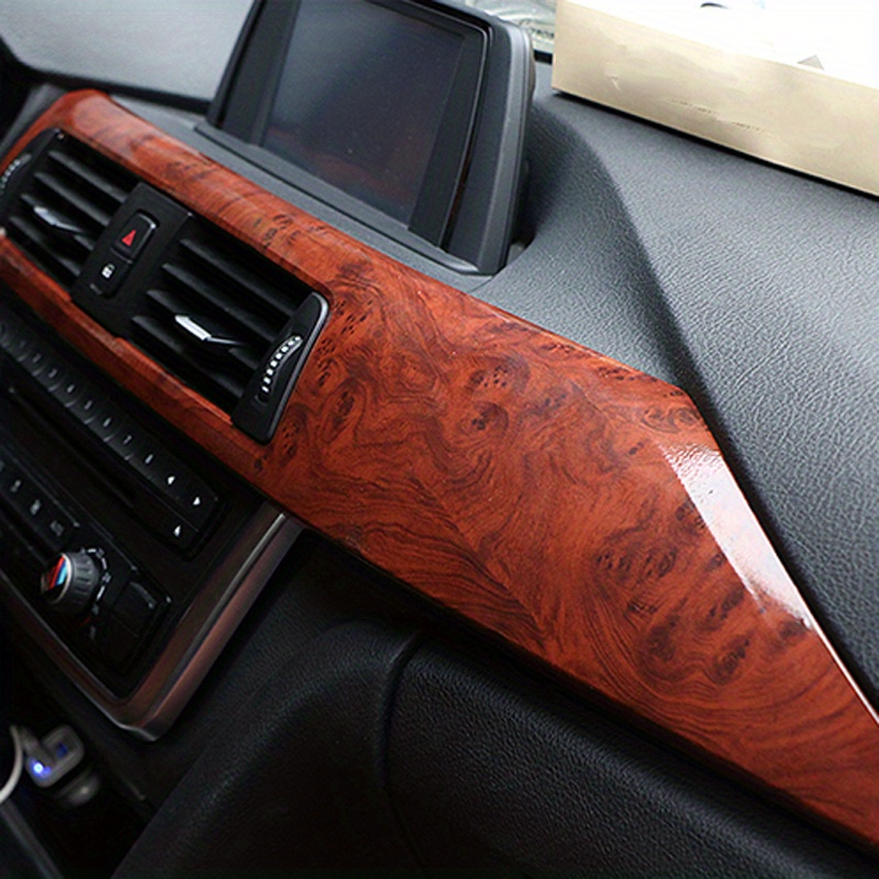Glossy Wood Grain Textured Vinyl Wrap Film Self Adhesive Temu