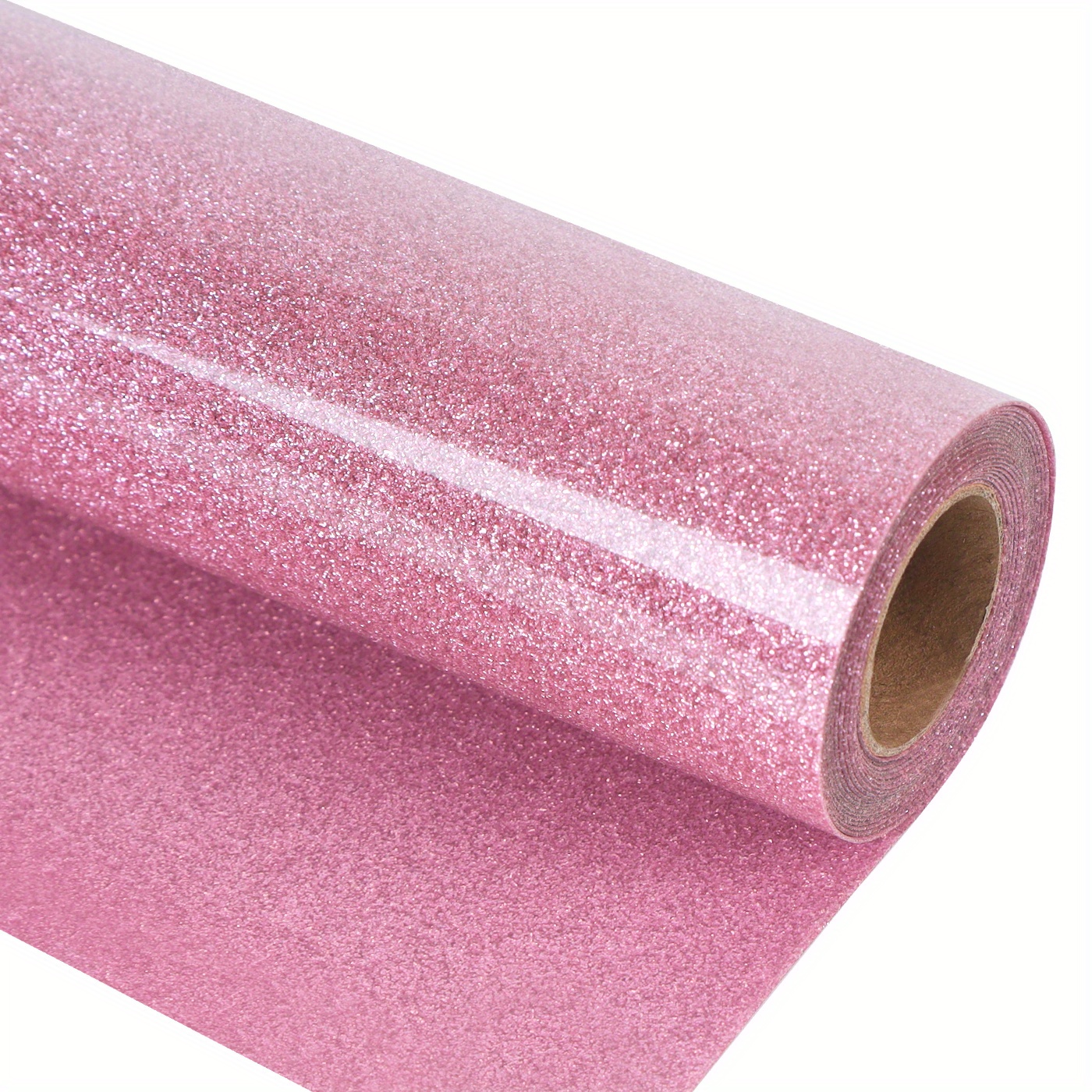 Hot Pink High Glitter HTV Iron on Heat Transfer Vinyl for Most