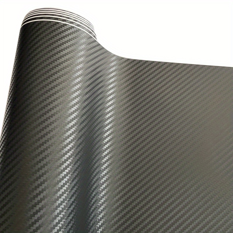 Black Silvery Golden Holographic Carbon Fiber Vinyl Wrap - Temu