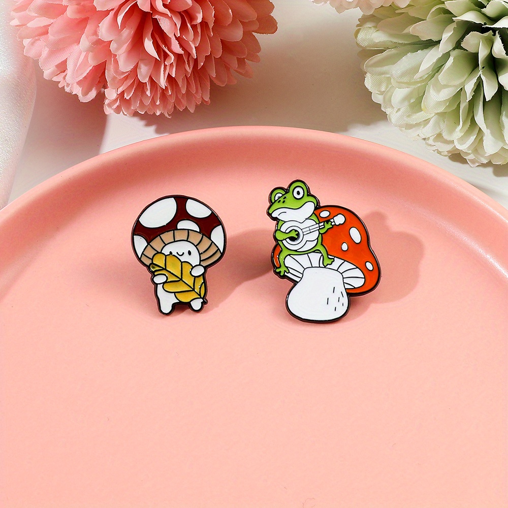 Cute Frog Enamel Pin Fun And Creative Soda Bottle Design For - Temu