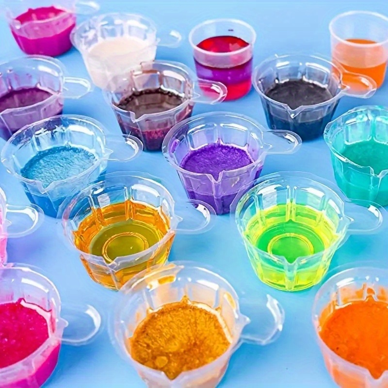 Disposable Plastic Epoxy Resin Mixing Cups Multi Application Temu