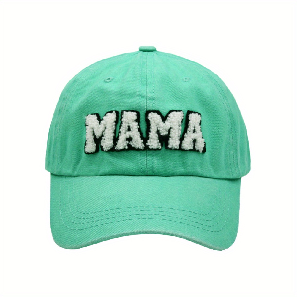 MAMA Patch Baseball Cap Sun Hat for Women