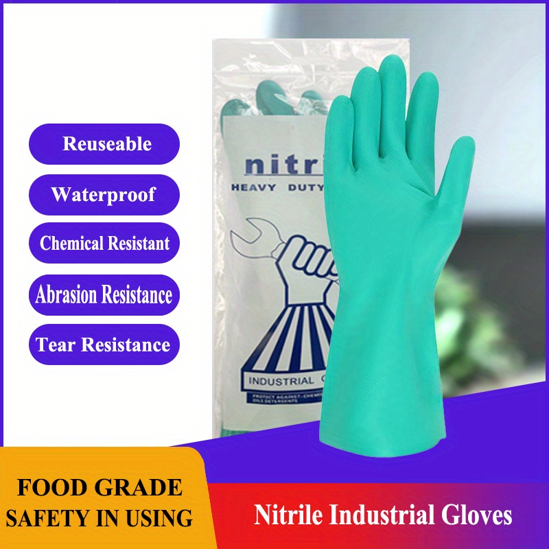 Guantes nitrilo reutilizables