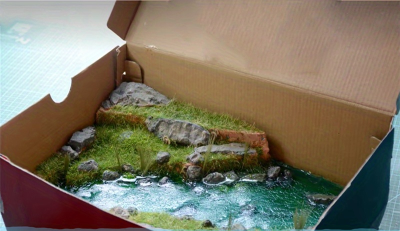 Static Grass  Diorama grass - GSW