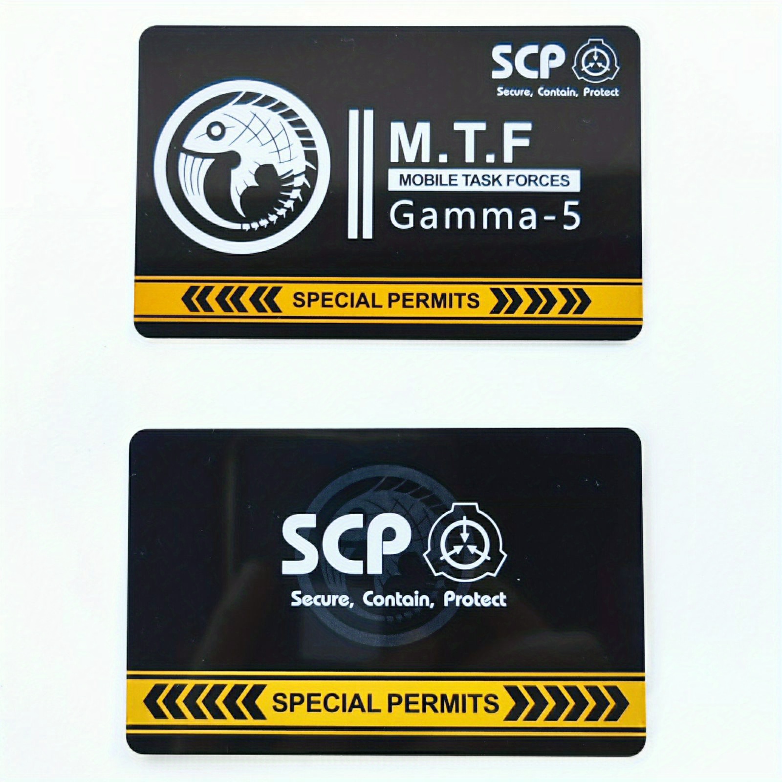 Get Secure Access To The Scp Foundation's Secret Laboratory With Id Cards!  - Temu