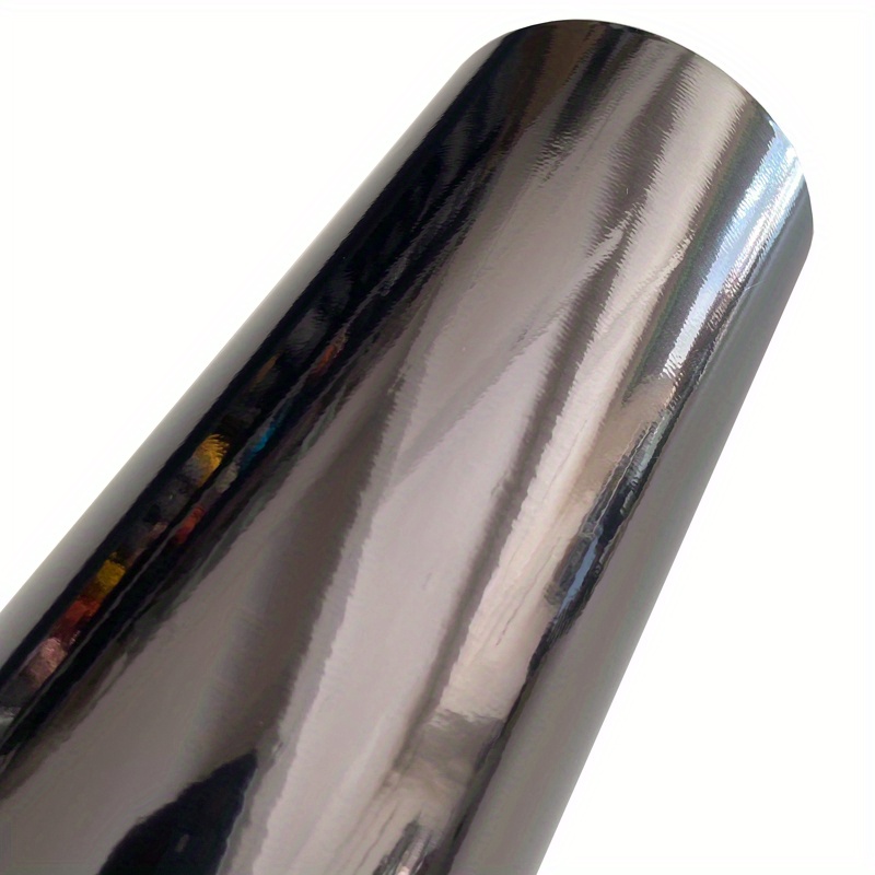 Stretchable Gloss Chrome Mirror Vinyl Wrap Silver Car - Temu Canada