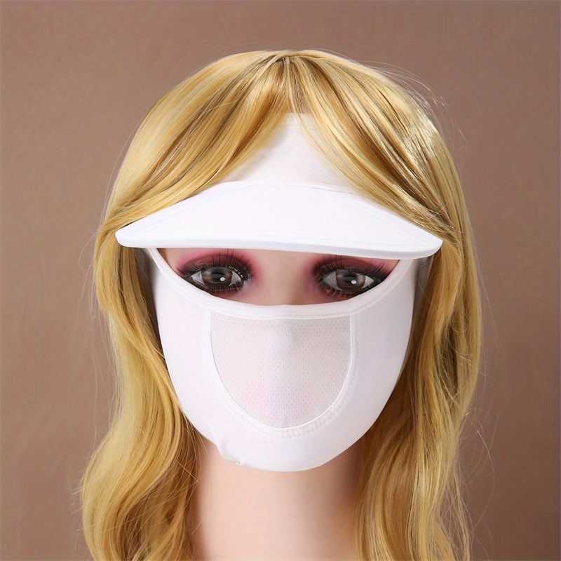 Breathable Sunproof Mask with Brim for Cycling