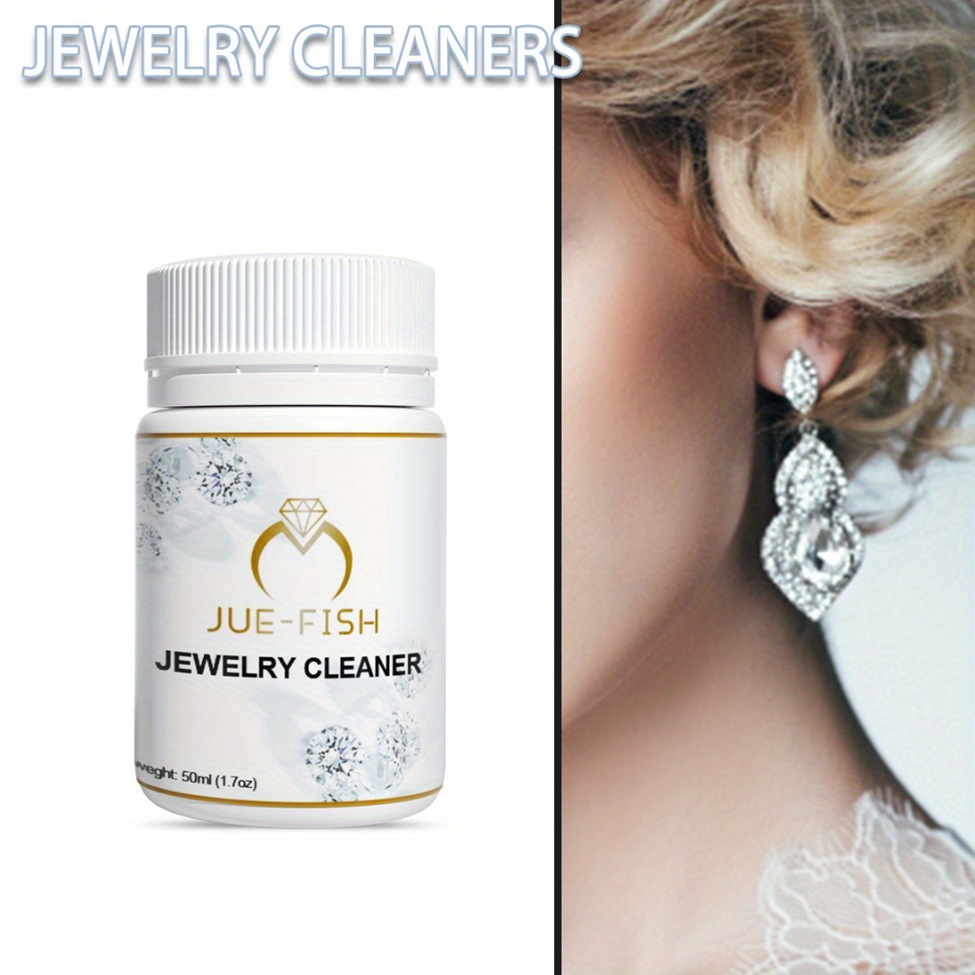 100ml Jewelry Cleaner Silver Gold Cleaning Solution Liquid Tarnish G