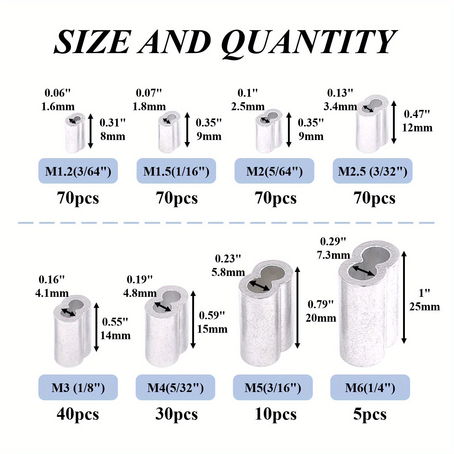 Aluminium Crimp Loop Sleeves - Best Price in Singapore - Feb 2024