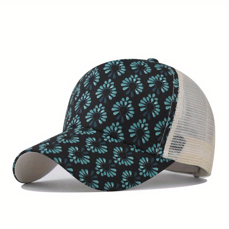 Mesh Baseball Cap Breathable Sun Hat Golf Sports Trucker Cap Dad Hat