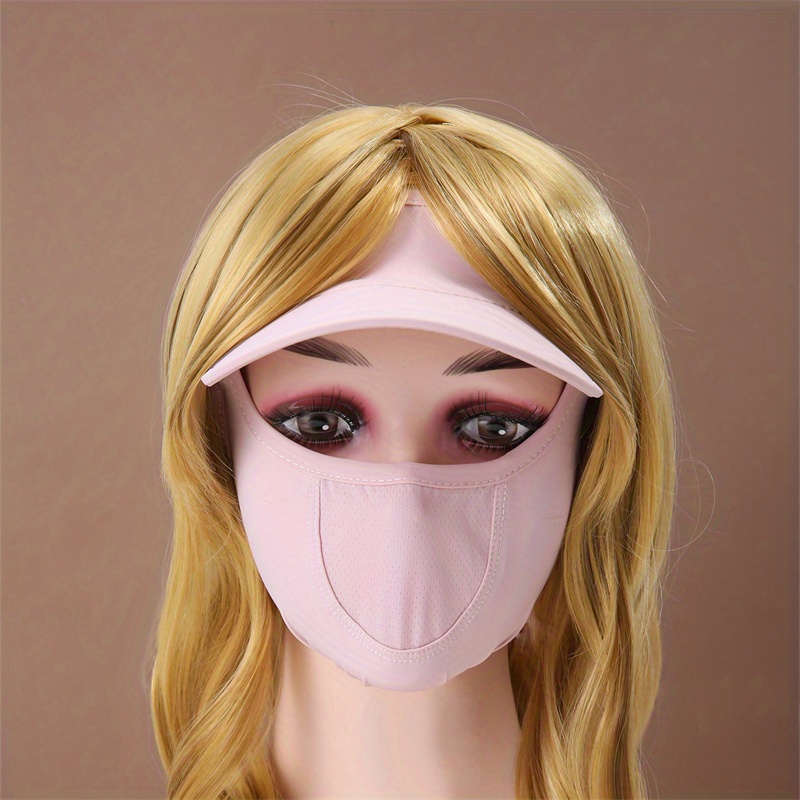 Breathable Sunproof Mask with Brim for Cycling