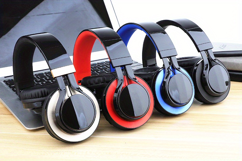 Auriculares Cable Micrófono Plegables Ligeros Teléfonos - Temu