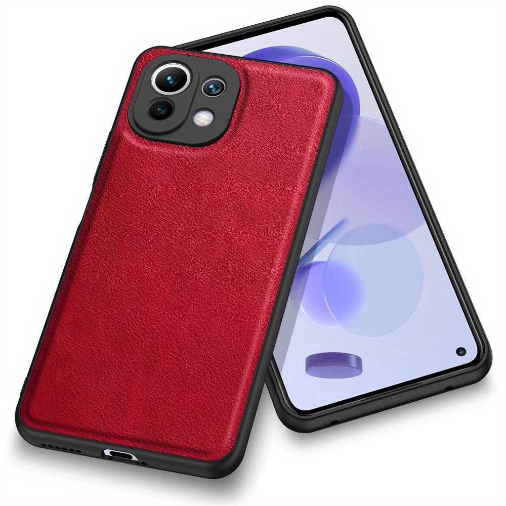 For Xiaomi Redmi 13C 4G, Luxury Shockproof Business Retro Leather Case  Cover