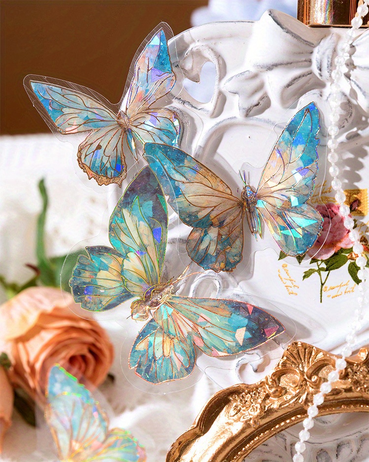Stickers Glitter Butterfly exquisite Butterfly Design - Temu