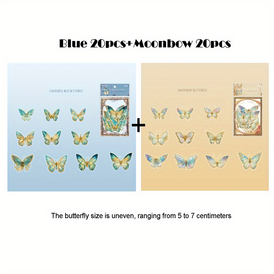 Stickers Glitter Butterfly exquisite Butterfly Design - Temu