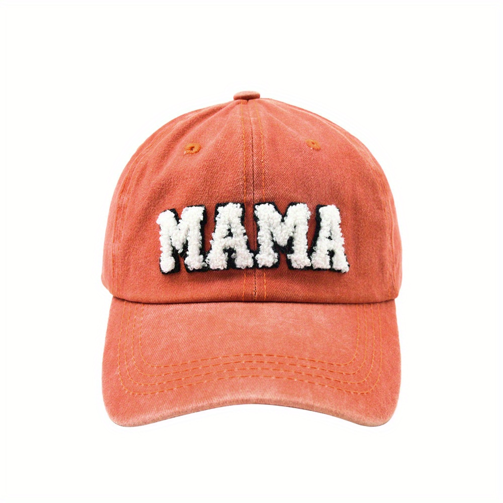MAMA Patch Baseball Cap Sun Hat for Women