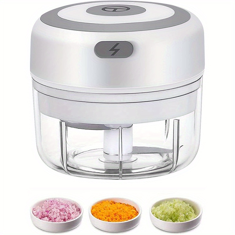 Electric Garlic Chopper Cooking Machine Onion Chopper Usb - Temu