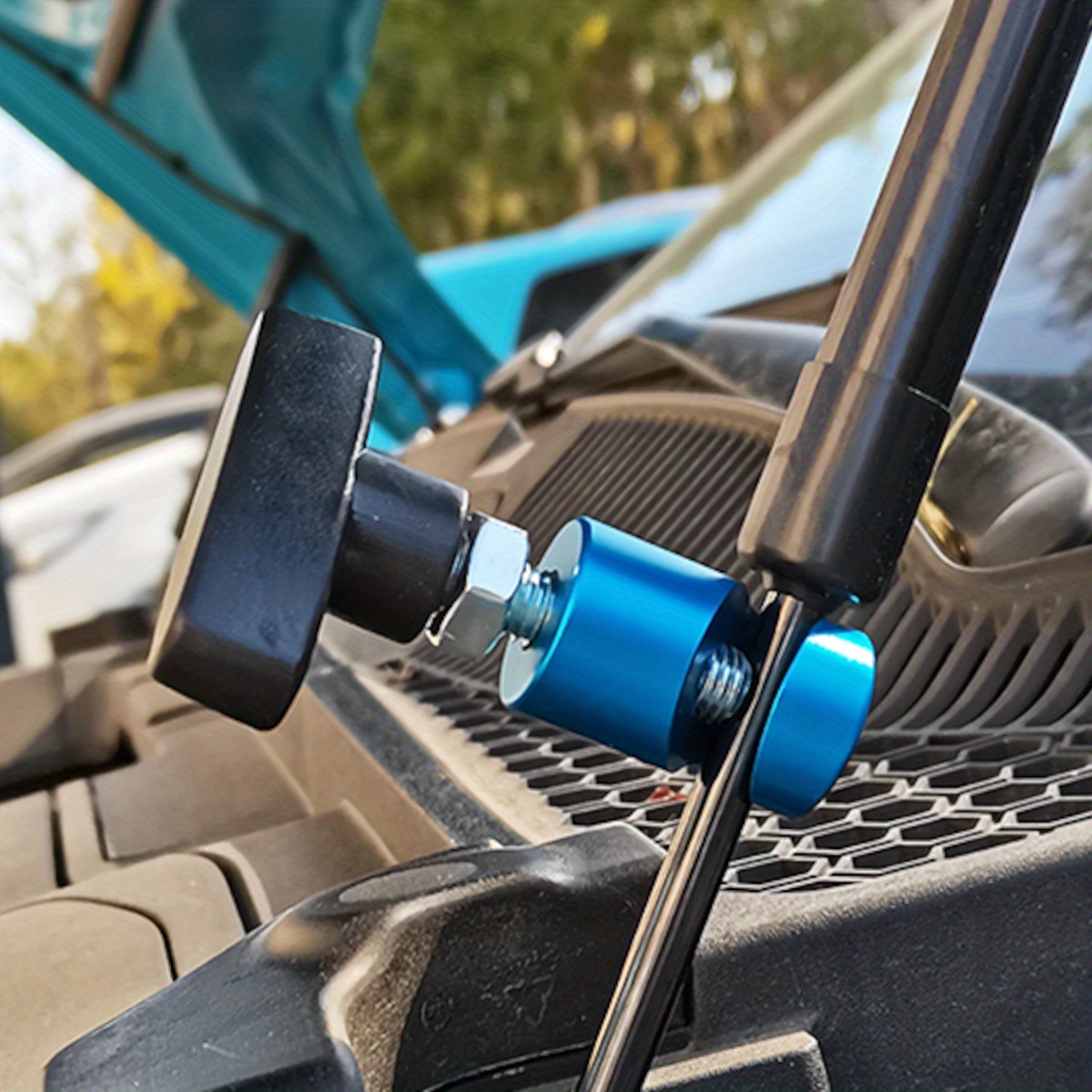 1PC Car Hood Lift Rod Holder Trunk Tailgate Anti-clamp Tool Gas Pressure  Rod