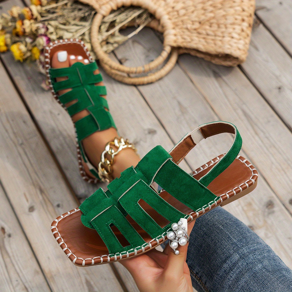 Ladies cheap trendy sandals