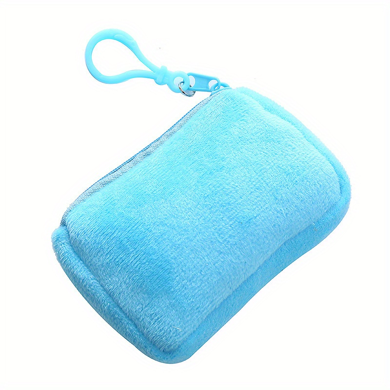 Mini Coin Purse Keychain Cute Pu Leather Key - Temu New Zealand