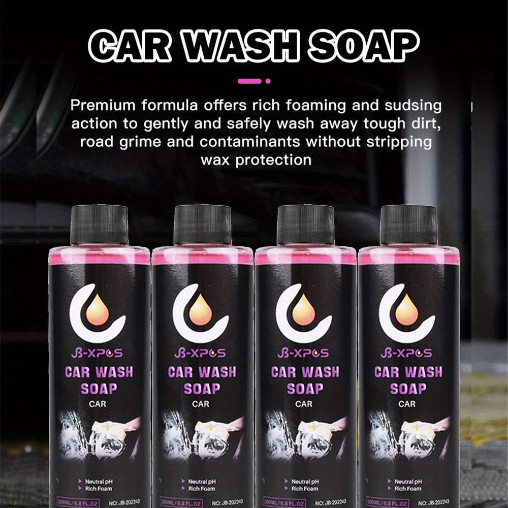 SHINE ARMOR Car Wash Shampoo Soap Cleaner High Foam Car Washing Detailing  Cleaning Wash & Wax Formula Foaming Liquid For Washing - AliExpress