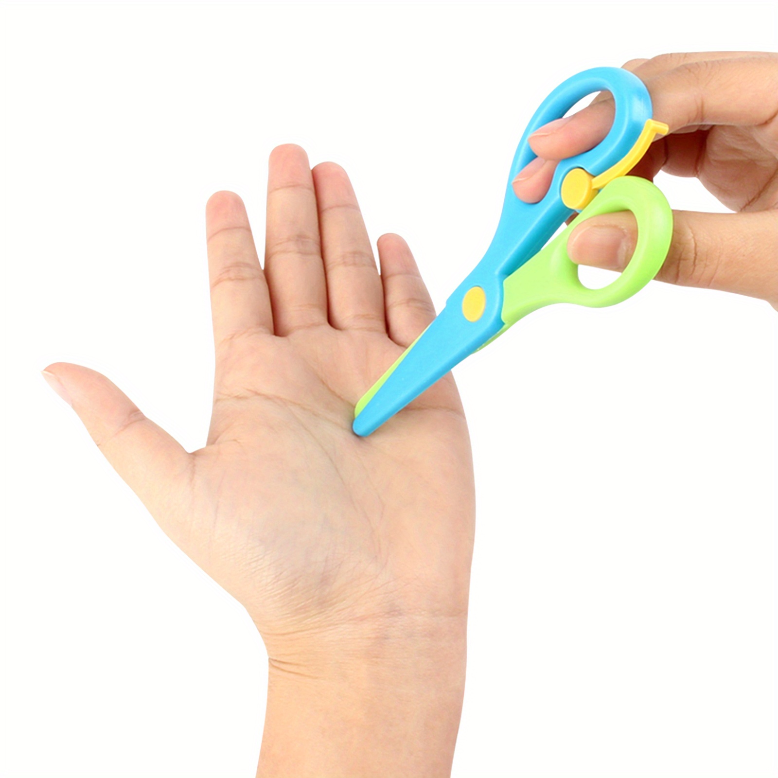 Cute Safety Plastic Scissors Hand Scissors for Students and
