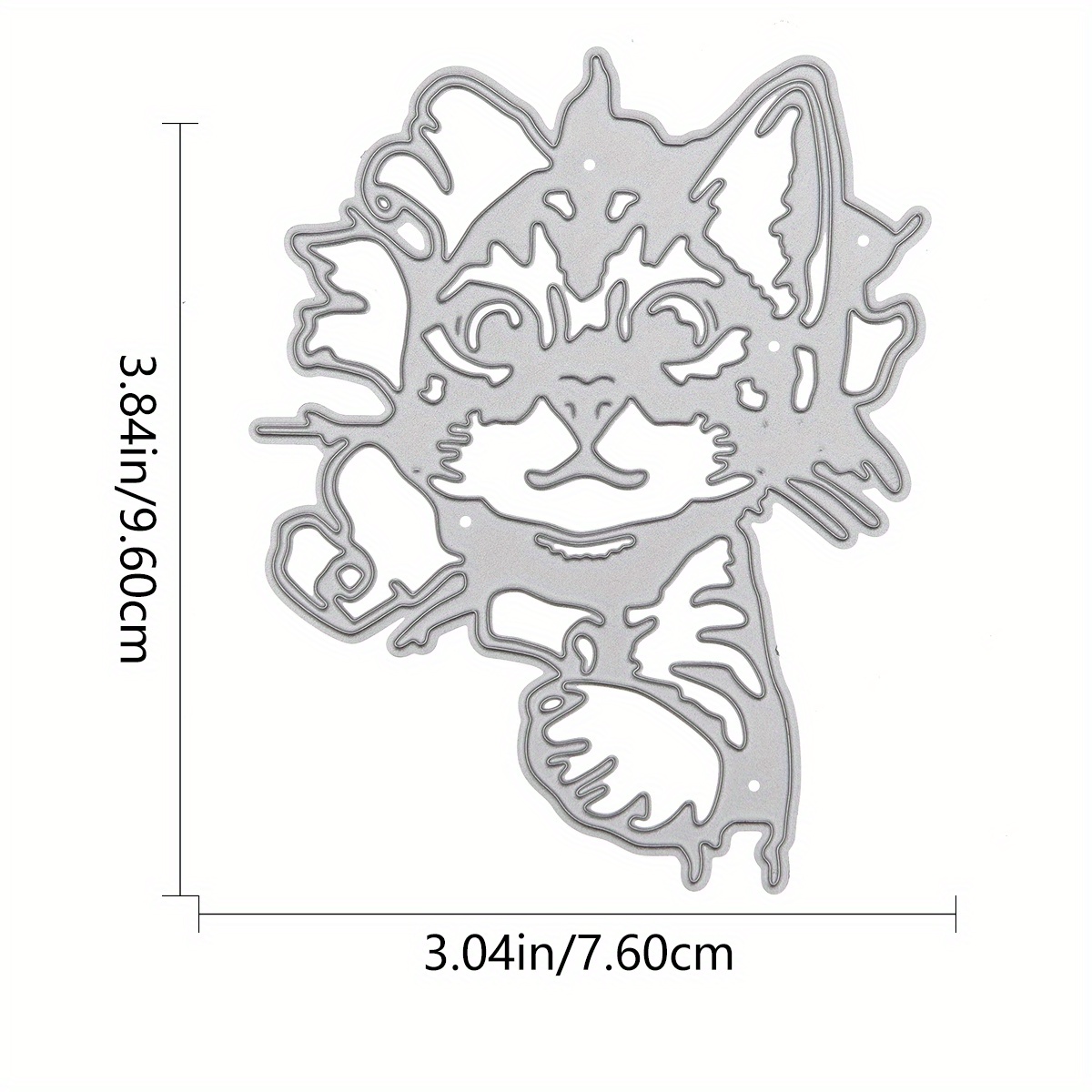 Image of Metal Cutting Die For Scrapbooking, Perfect For Greeting Cards And Embossing Templates For Handmade Crafts
