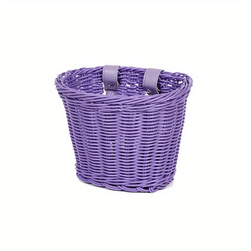 Kids Bike Handlebar Storage Basket Adjustable Woven Temu Philippines