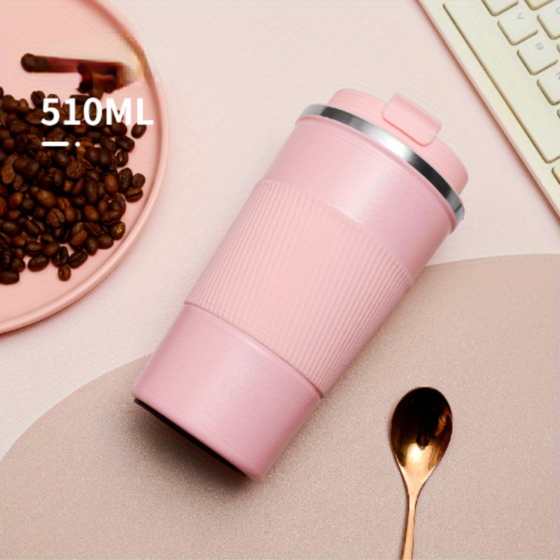 380ml/510ml Stainless Steel Coffee Thermos Mug Portable Car Vacuum Flasks  Travel Thermal Water Bottle Tumbler