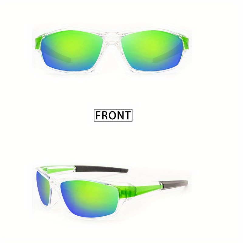 Mens Night Vision Goggles Cycling Polarized Sunglasses Mixed Color