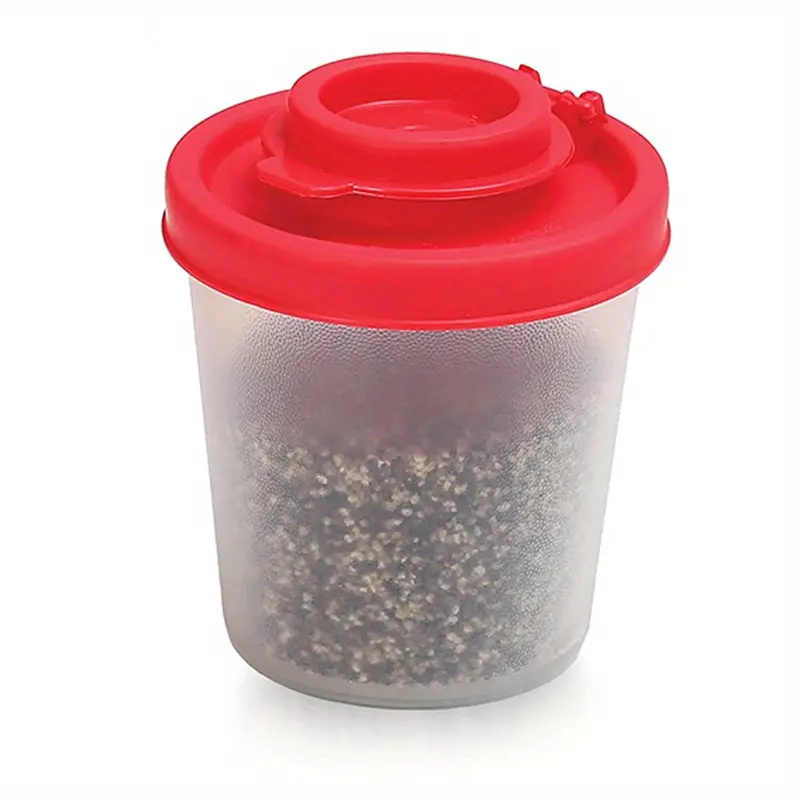 New Tupperware 20 oz.large shaker with red lid
