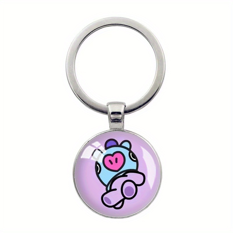 Cute BT21 Character Key Chain - Kpop Merchandise