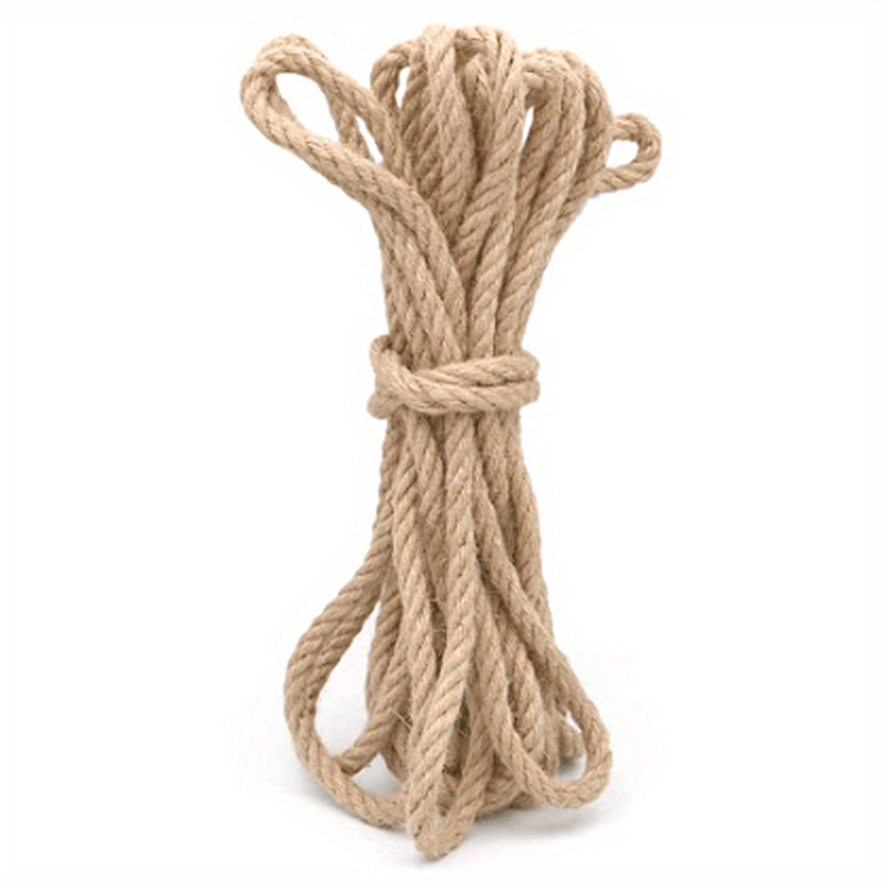 10 Meters Natural Thick Jute Hemp Rope Strong String Craft - Temu
