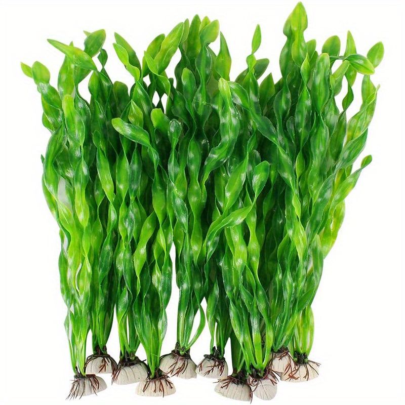 Artificial Aquarium Plants Plastic, Fake Seaweed Plants for Aquarium Fish  Tank, Realistic Plant Fish Tank Decorations : : Pet Supplies