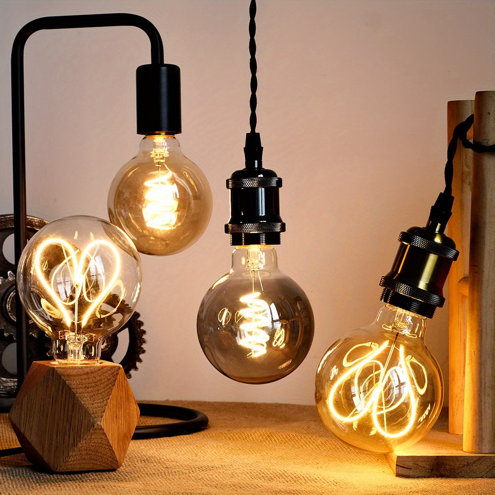 Vintage Industriel Lampe Ampoule Support Antique Rétro Edison E27 Vis  Fixation