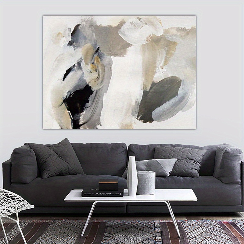 Abstract Art Canvas Poster Marble Painting Canvas Wall Art - Temu