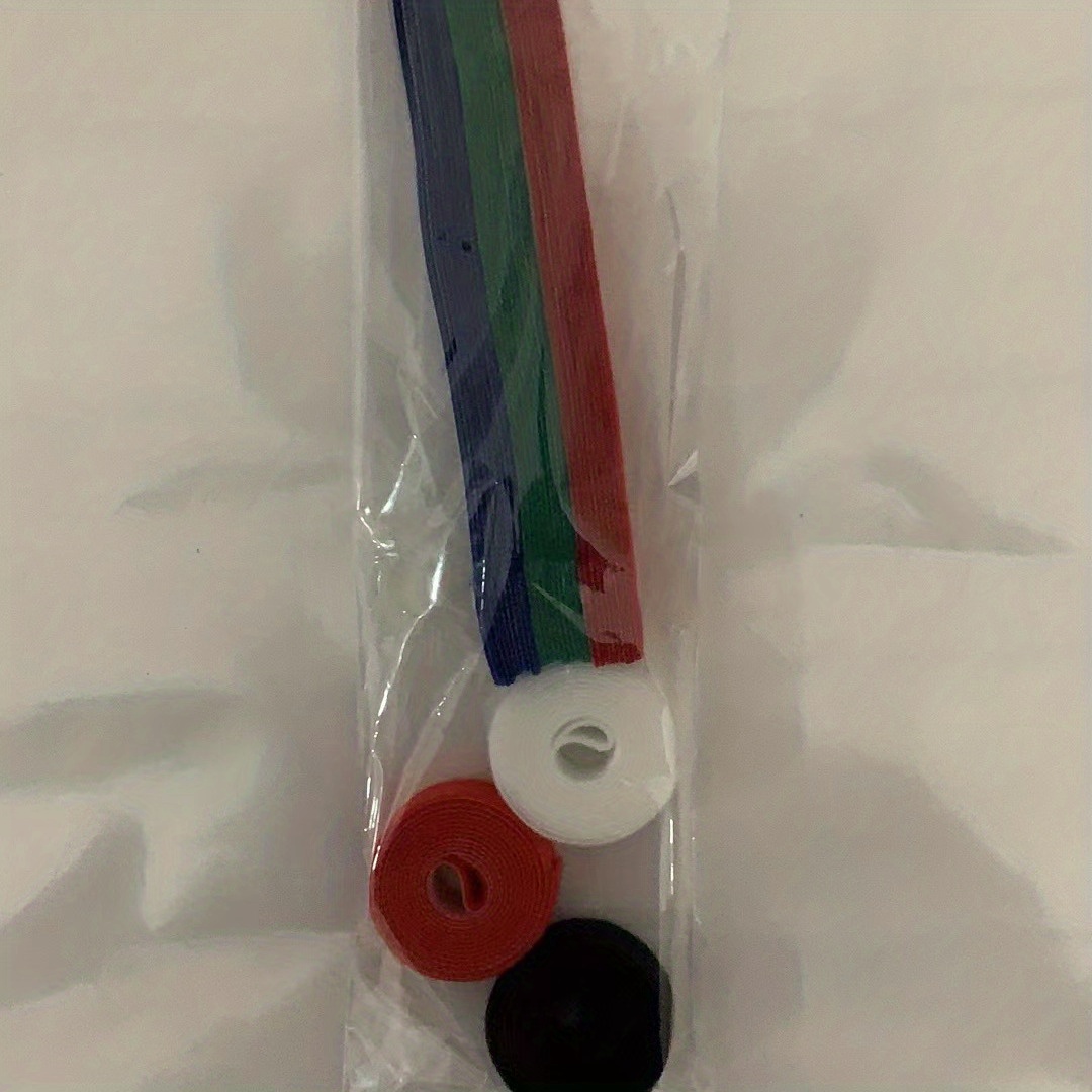 1 Meter Long Multi Color Hook And Loop Reusable Double sided - Temu