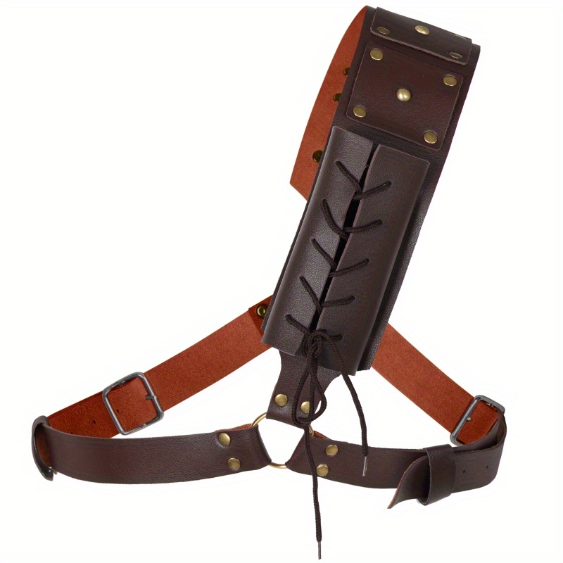 Medieval Adjustable Pu Leather Sword Cover Belt Costume - Temu