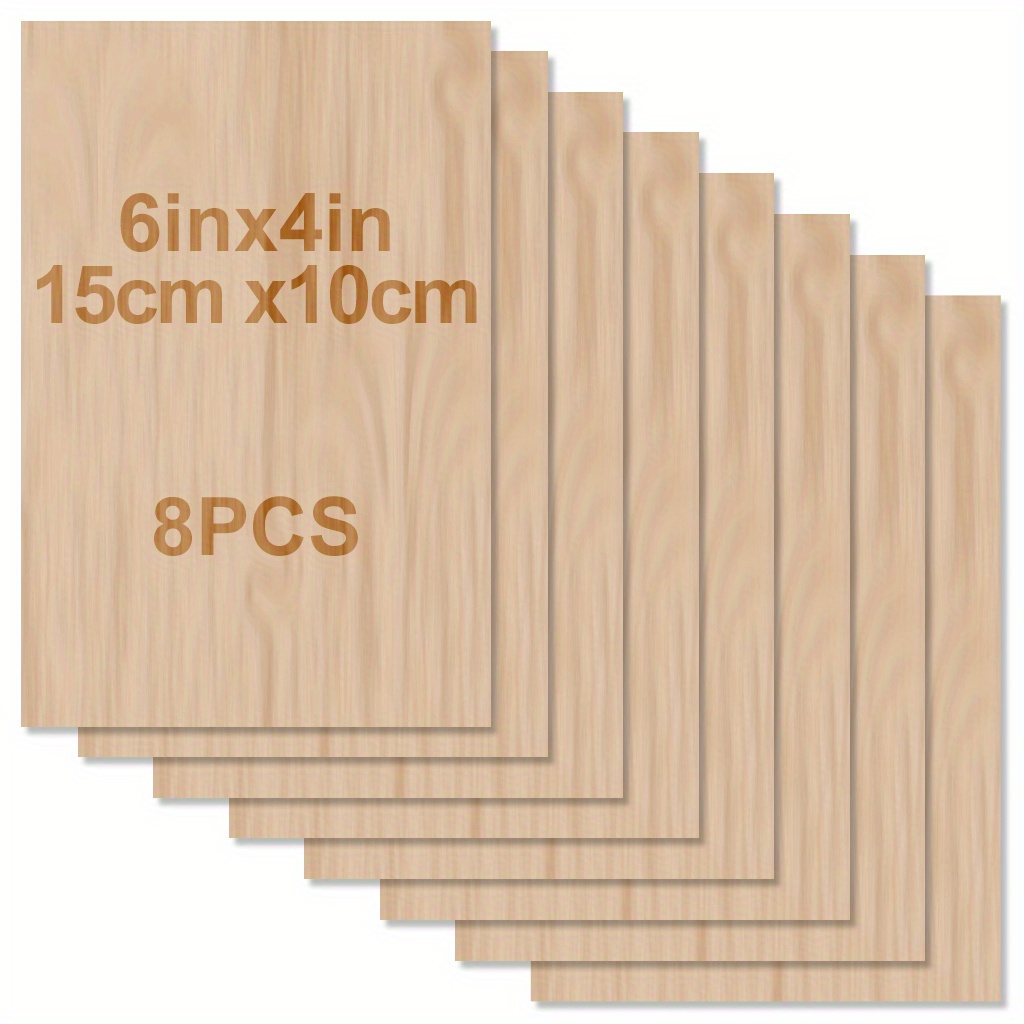 Bassinet Wood Panels For Crafts Thick Smooth Surface - Temu