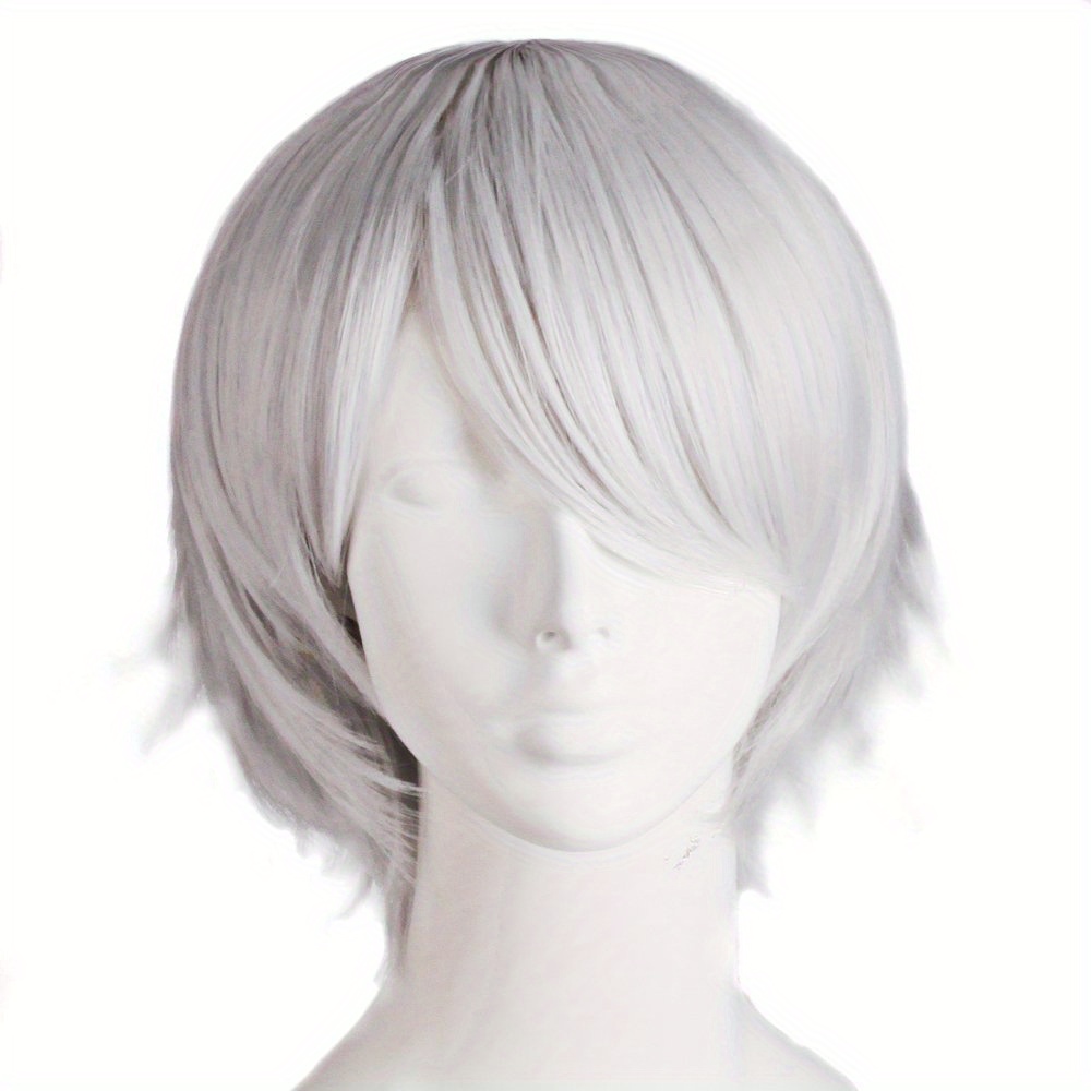 Grey shop anime wig