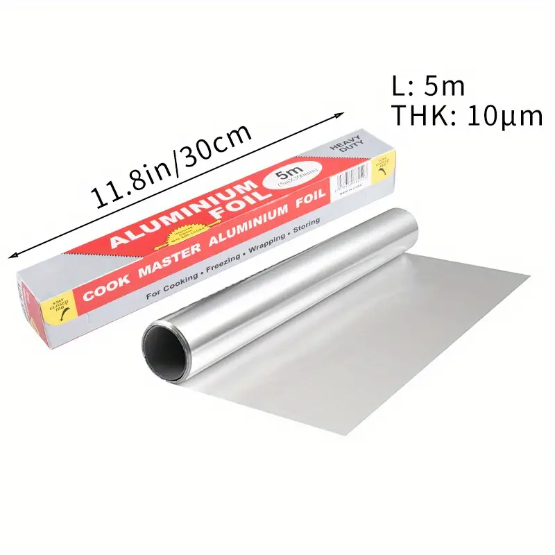Aluminum Foil Sheets, Heavy Duty Tin Foil Cooking Sheets, Greaseproof  Baking Pan Liners, Grill Foil, Baking Tools, Kitchen Gadgets, Kitchen  Accessories - Temu