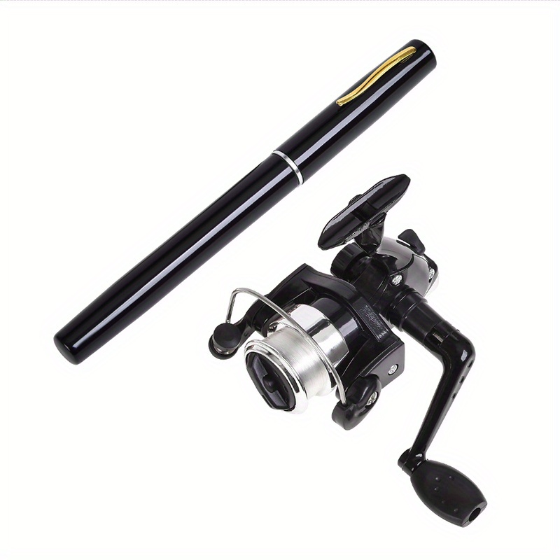 Portable Fishing Pole Set Mini Pocket Rod Reel Combos - Temu