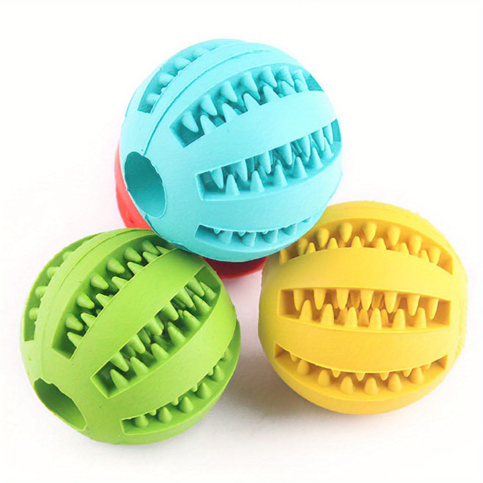 LYCXAMES -- Juguetes interactivos para perros, bola de bocadillos